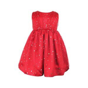 Popatu Girls  Party Dress, Red